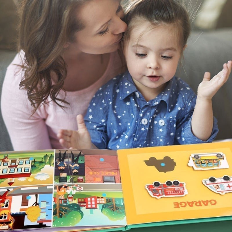 10 in 1 Montessori Busy Book For Kids - 90 % OFF
